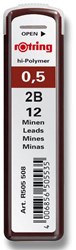 Zobrazit detaily pro Náplň do kul. pera ROTRING 2B - 0,5 mm, 12 ks Obrázky: Náplň do kul. pera ROTRING 2B - 0,5 mm, 12 ks