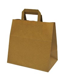 Zobrazit detaily pro Papír.taška-menu box-28x17x27 cm,pl.ucho, natural Obrázky: Papír.taška-menu box-28x17x27 cm,pl.ucho, natural