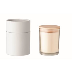 Zobrazit detaily pro Vonná svíčka ve skle, bílá Obrázky: Vonná svíčka ve skle, bílá