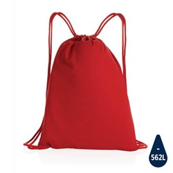 Zobrazit detaily pro Šňůrkový batoh Impact ze 145g rec. bavlny, červený Obrázky: Šňůrkový batoh Impact ze 145g rec. bavlny, červený