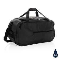 Zobrazit detaily pro Swiss Peak sportovní taška z RPET AWARE, černá Obrázky: Swiss Peak sportovní taška z RPET AWARE, černá