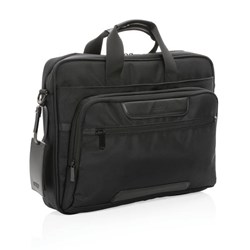 Zobrazit detaily pro Swiss Peak černá taška Voyager na notebook z RPET Obrázky: Swiss Peak černá taška Voyager na notebook z RPET