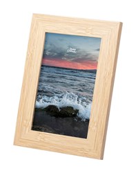 Zobrazit detaily pro Dřevěný fotorámeček z MDF pro fotografie 10x15 cm Obrázky: Dřevěný fotorámeček z MDF pro fotografie 10x15 cm