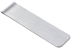 Zobrazit detaily pro Stříbrná plastová magnetická záložka, kovový vzhled Obrázky: Stříbrná plastová magnetická záložka, kovový vzhled