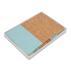 Zobrazit detaily pro Dvoubarevný pozn. blok a pero v krabičce, zelená Obrázky: Dvoubarevný pozn. blok a pero v krabičce, zelená