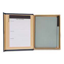 Zobrazit detaily pro Sada bloku, plánovače a pera v dárkové krabičce Obrázky: Sada bloku, plánovače a pera v dárkové krabičce