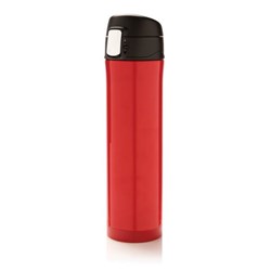 Zobrazit detaily pro Termoska Easy lock 450ml z recyklované oceli červená Obrázky: Termoska Easy lock 450ml z recyklované oceli červená