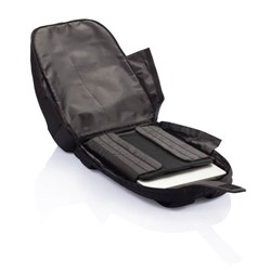 Zobrazit detaily pro Černý batoh na notebook Universal Impact z RPET Obrázky: Černý batoh na notebook Universal Impact z RPET