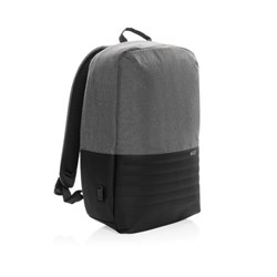 Zobrazit detaily pro RFID šedý nedob.batoh na notebook Swiss Peak z RPET Obrázky: RFID šedý nedob.batoh na notebook Swiss Peak z RPET