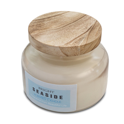 Zobrazit detaily pro Bílá vonná svíčka ve skle s vůní moře Obrázky: Bílá vonná svíčka ve skle s vůní moře