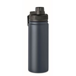 Zobrazit detaily pro Tm. modrá dvoustěnná láhev 0,5l s rukojetí Obrázky: Tm. modrá dvoustěnná láhev 0,5l s rukojetí