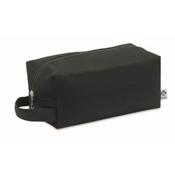 Zobrazit detaily pro Černá kosmetická taška 220g z organického plátna Obrázky: Černá kosmetická taška 220g z organického plátna