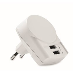 Zobrazit detaily pro Skross evropská 2-pólová nabíječka se 2 porty USB A Obrázky: Skross evropská 2-pólová nabíječka se 2 porty USB A