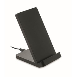 Zobrazit detaily pro Bezdrátová nabíječka/stojánek na telefon, černá Obrázky: Bezdrátová nabíječka/stojánek na telefon, černá