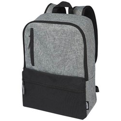 Zobrazit detaily pro 15" recyklovaný dvoubarevný batoh na notebook Obrázky: 15" recyklovaný dvoubarevný batoh na notebook