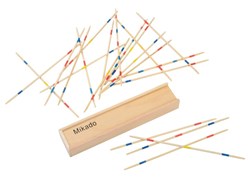 Zobrazit detaily pro Hra Mikádo v dřevěném boxu Obrázky: Hra Mikádo v dřevěném boxu