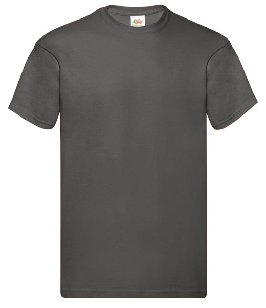 Obrázky: Pánské tričko ORIGINAL 145, tmavě šedé XXXL
