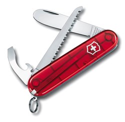 Zobrazit detaily pro Můj první VICTORINOX,kapesní nůž transpar.červený Obrázky: Můj první VICTORINOX,kapesní nůž transpar.červený