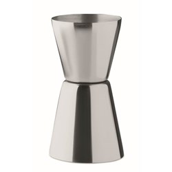 Zobrazit detaily pro Oboustranná nerezová odměrka, objem 25/40 ml Obrázky: Oboustranná nerezová odměrka, objem 25/40 ml