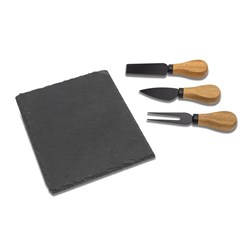 Zobrazit detaily pro Sada nožů na sýry s břidlicovou deskou Obrázky: Sada nožů na sýry s břidlicovou deskou