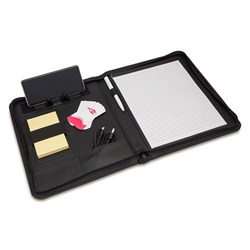 Zobrazit detaily pro Konferenční desky A4 z PU s držákem na mobil Obrázky: Konferenční desky A4 z PU s držákem na mobil