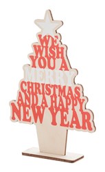 Zobrazit detaily pro Vánoční dekorace na stůl - stromeček přírodní Obrázky: Vánoční dekorace na stůl - stromeček přírodní