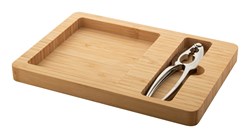 Zobrazit detaily pro Vánoční bambusová sada na louskání ořechů Obrázky: Vánoční bambusová sada na louskání ořechů