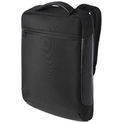 Zobrazit detaily pro Kompaktní černý recyk. 12l batoh na notebook, 15,6 Obrázky: Kompaktní černý recyk. 12l batoh na notebook, 15,6