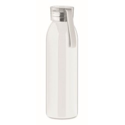 Zobrazit detaily pro Bílá jednostěnná nerezová láhev 650 ml Obrázky: Bílá jednostěnná nerezová láhev 650 ml