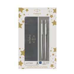 Zobrazit detaily pro Sada mikrotužky a kul. pera PARKER JOTTER Stainless Steel CT Obrázky: Sada mikrotužky a kul. pera PARKER JOTTER Stainless Steel CT