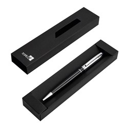 Zobrazit detaily pro Černé kovové kuličkové pero KING v dárkové krabičce Obrázky: Černé kovové kuličkové pero KING v dárkové krabičce