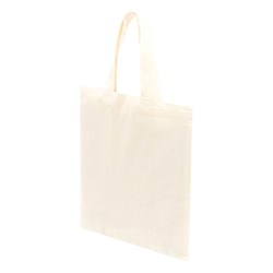 Zobrazit detaily pro Malá přírodní bavlněná taška 23x26 cm, krátké uši Obrázky: Malá přírodní bavlněná taška 23x26 cm, krátké uši