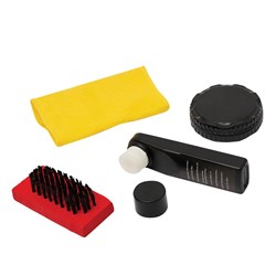 Zobrazit detaily pro Sada na čištění obuvi v průhledném obalu Obrázky: Sada na čištění obuvi v průhledném obalu