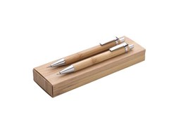 Zobrazit detaily pro Bambus. sada kulič. pera a mikrotužky v pap. krabičce Obrázky: Bambus. sada kulič. pera a mikrotužky v pap. krabičce