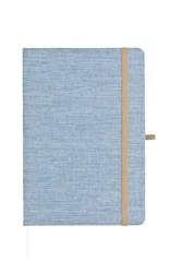 Zobrazit detaily pro Světle modrý poznámkový blok A5 z recykl. bavlny Obrázky: Světle modrý poznámkový blok A5 z recykl. bavlny