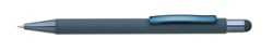 Zobrazit detaily pro Modrošedé hliník. kulič. pero SALI SOFT se stylusem Obrázky: Modrošedé hliník. kulič. pero SALI SOFT se stylusem