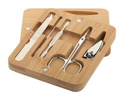 Zobrazit detaily pro Pětidílná manikúra v bambusové krabičce Obrázky: Pětidílná manikúra v bambusové krabičce