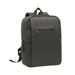 Zobrazit detaily pro Tmavě šedý batoh z 600D RPET PES na 15" notebook Obrázky: Tmavě šedý batoh z 600D RPET PES na 15" notebook