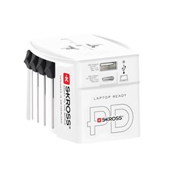 Zobrazit detaily pro Cestovní adaptér SKROSS World MUV 65W PD Obrázky: Cestovní adaptér SKROSS World MUV 65W PD