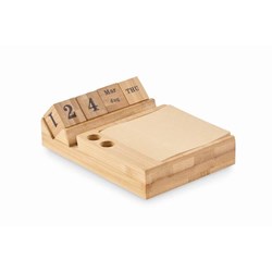 Zobrazit detaily pro Bambusový stolní kalendář Obrázky: Bambusový stolní kalendář