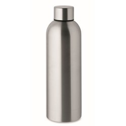 Zobrazit detaily pro Jednostěnná láhev 750ml z recykl. nerez, stříbrná Obrázky: Jednostěnná láhev 750ml z recykl. nerez, stříbrná