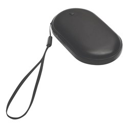 Zobrazit detaily pro Černá powerbanka 4000 mAh s ohřívačem na ruce Obrázky: Černá powerbanka 4000 mAh s ohřívačem na ruce