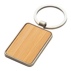 Zobrazit detaily pro Kovový přívěsek s bambus. plochou - obdélník Obrázky: Kovový přívěsek s bambus. plochou - obdélník