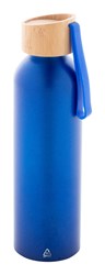 Zobrazit detaily pro Modrá láhev 600ml, recyk. hliník a silik.poutko Obrázky: Modrá láhev 600ml, recyk. hliník a silik.poutko