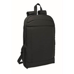 Zobrazit detaily pro Rozšiřitelný batoh na 16'' notebook, RPET, černý Obrázky: Rozšiřitelný batoh na 16'' notebook, RPET, černý