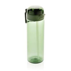 Zobrazit detaily pro Sportovní láhev na vodu, RCS RPET 800 ml, zelená Obrázky: Sportovní láhev na vodu, RCS RPET 800 ml, zelená