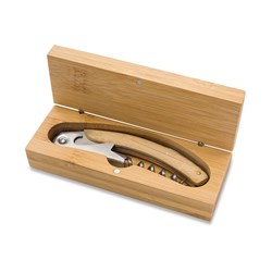Zobrazit detaily pro Bambusový číšnický otvírák v krabičce Obrázky: Bambusový číšnický otvírák v krabičce