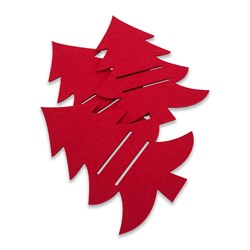 Zobrazit detaily pro Vánoční kapsička na příbory z plsti Obrázky: Vánoční kapsička na příbory z plsti