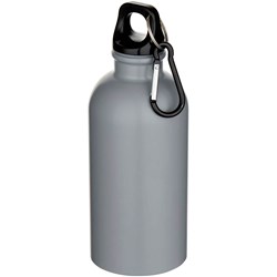 Zobrazit detaily pro Šedá láhev z nerez oceli 400ml s karabinou RSC Obrázky: Šedá láhev z nerez oceli 400ml s karabinou RSC